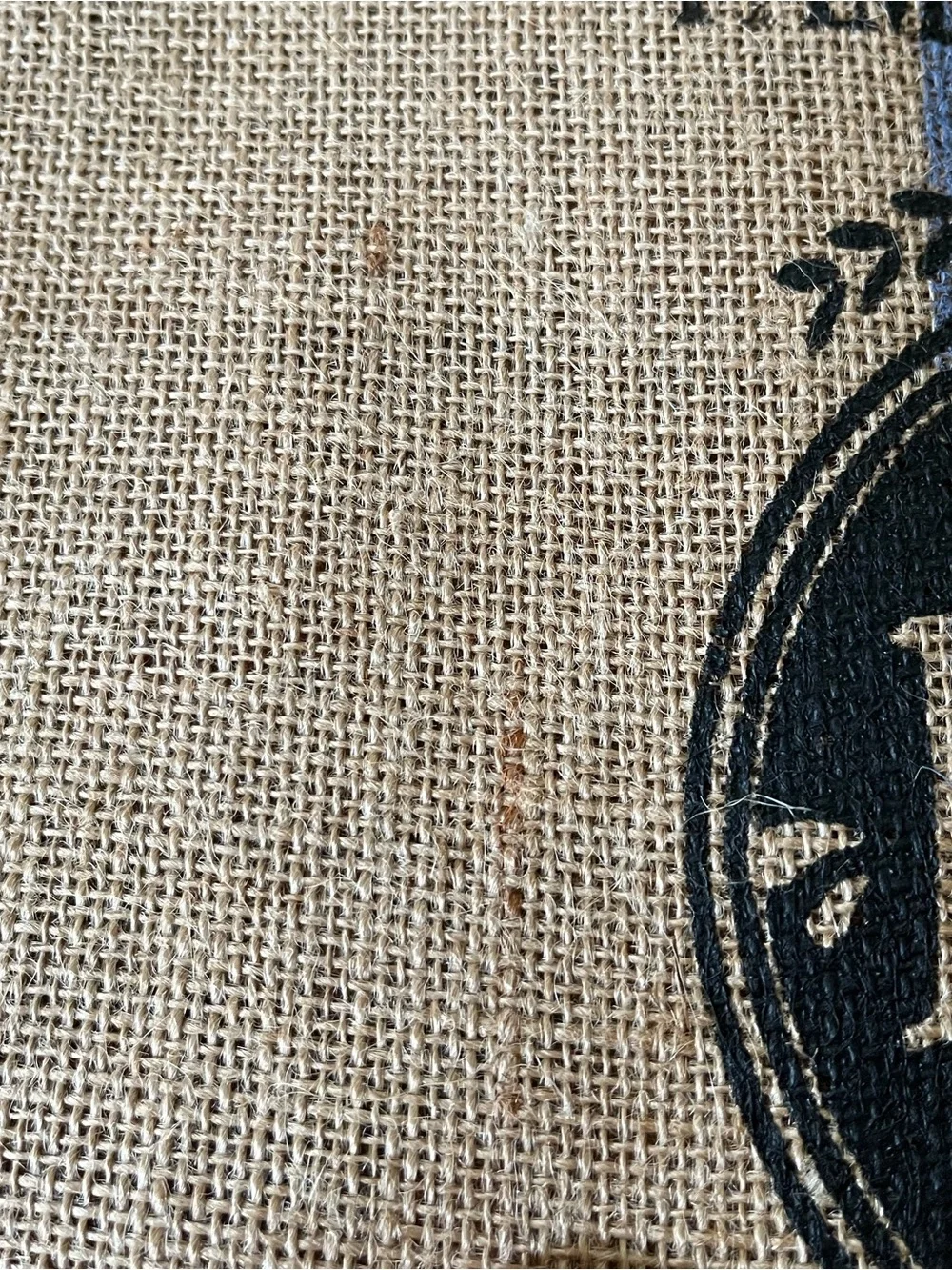 Farmhouse Burlap Placemats - Set of 4
